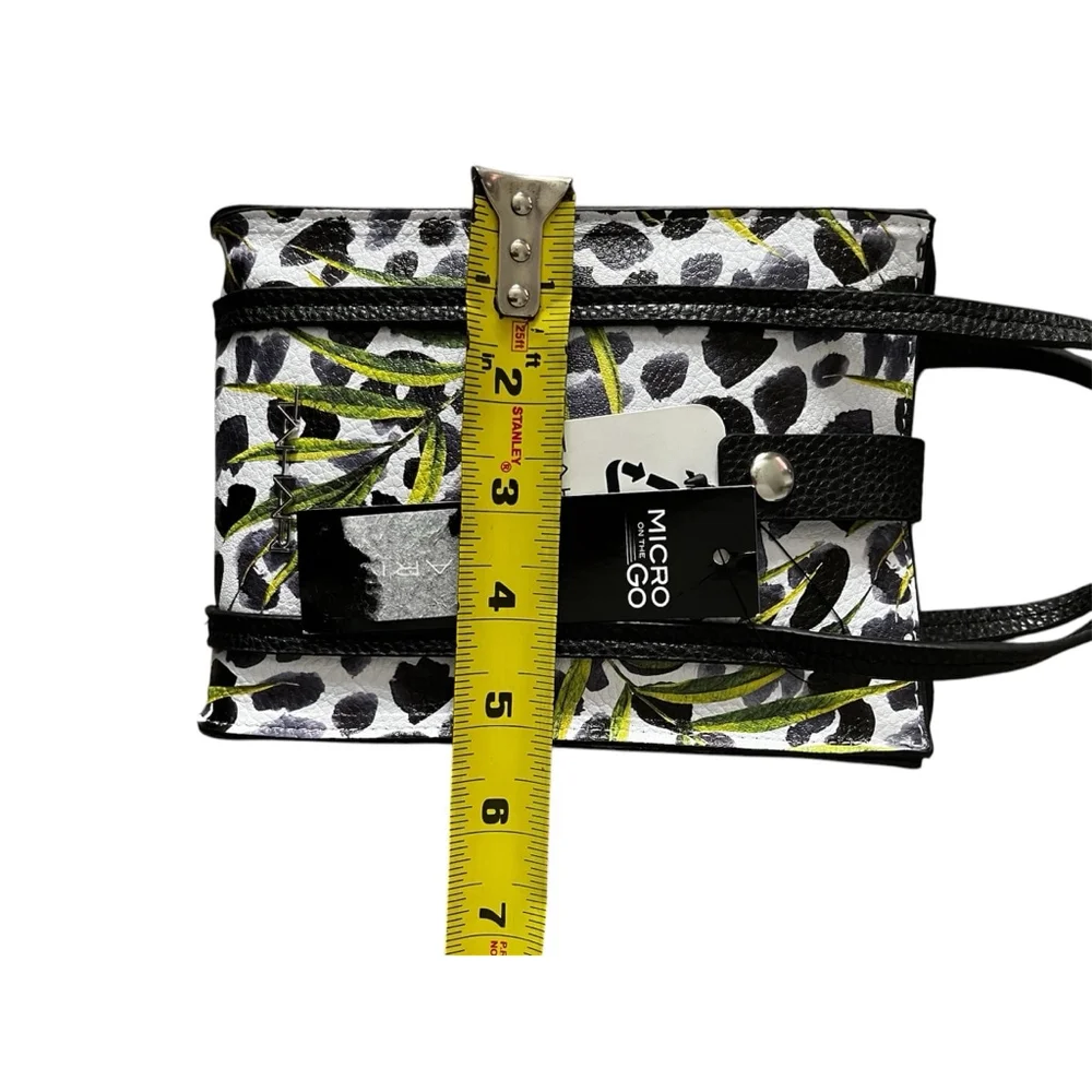 Tahari Micro On The Go NWT Palm Leopard Print Bag